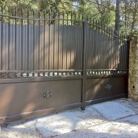 Portail aluminium battant Phalaris